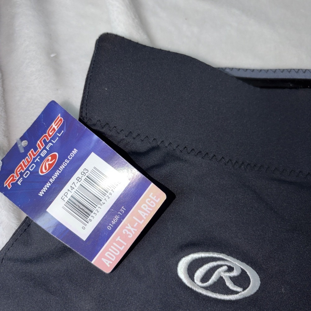 Rawlings FP147 Adult Slotted High Perform Game/Practice Football Pant 3XL No Pad - Picture 4 of 10